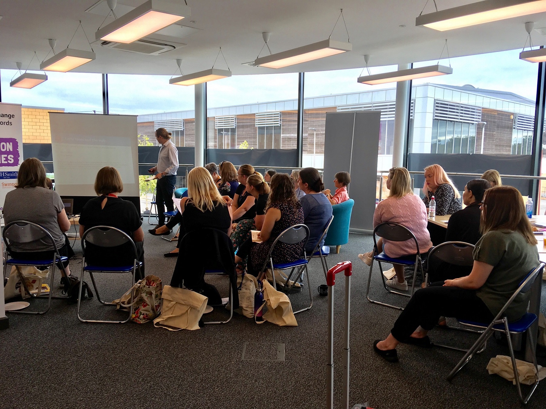 Justin Welcomes The National Literacy Trust To His Community Office