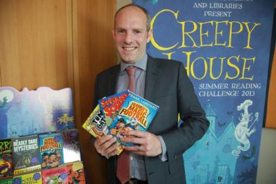 Justin Delighted By Summer Reading Challenge Success