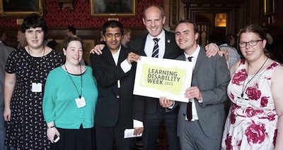 Justin Backs Mencap During Learning Disabilities Week