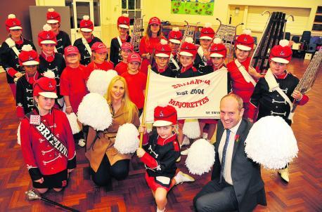 Justin Steals A March To Support Local Majorettes