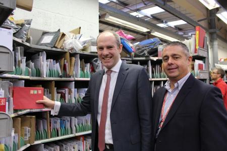 Justin Praises Local Royal Mail Staff