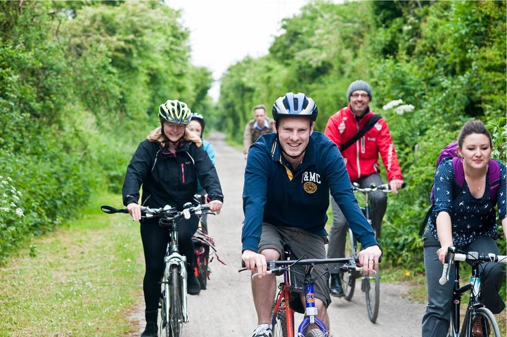 MP Gets His Bike Out To Support Swindon Cycling Project