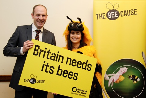 Swindon MP Creates A Buzz Around Bee Decline