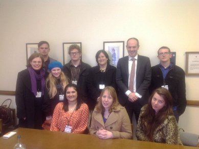 Justin Tomlinson MP Meets Swindon Law Students On Parliamentary Visit