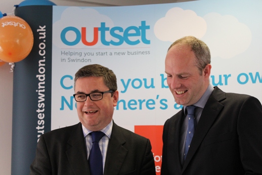 Justin Joins Swindon Entrepreneurs At Launch Of Outset Swindon