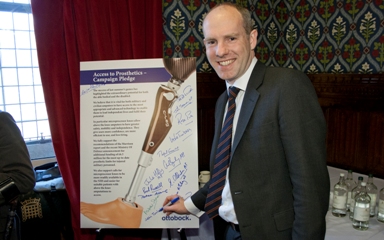 North Swindon MP Shows Support For Access To Prosthetics At Westminster Exhibition