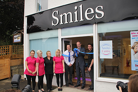 Justin Opens The Smiles Centre