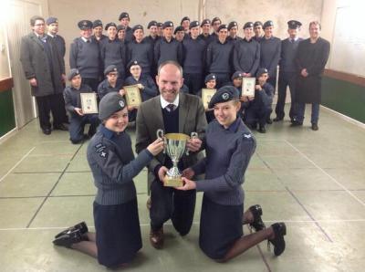 Justin Praises Stratton Air Cadets For Charity Effort