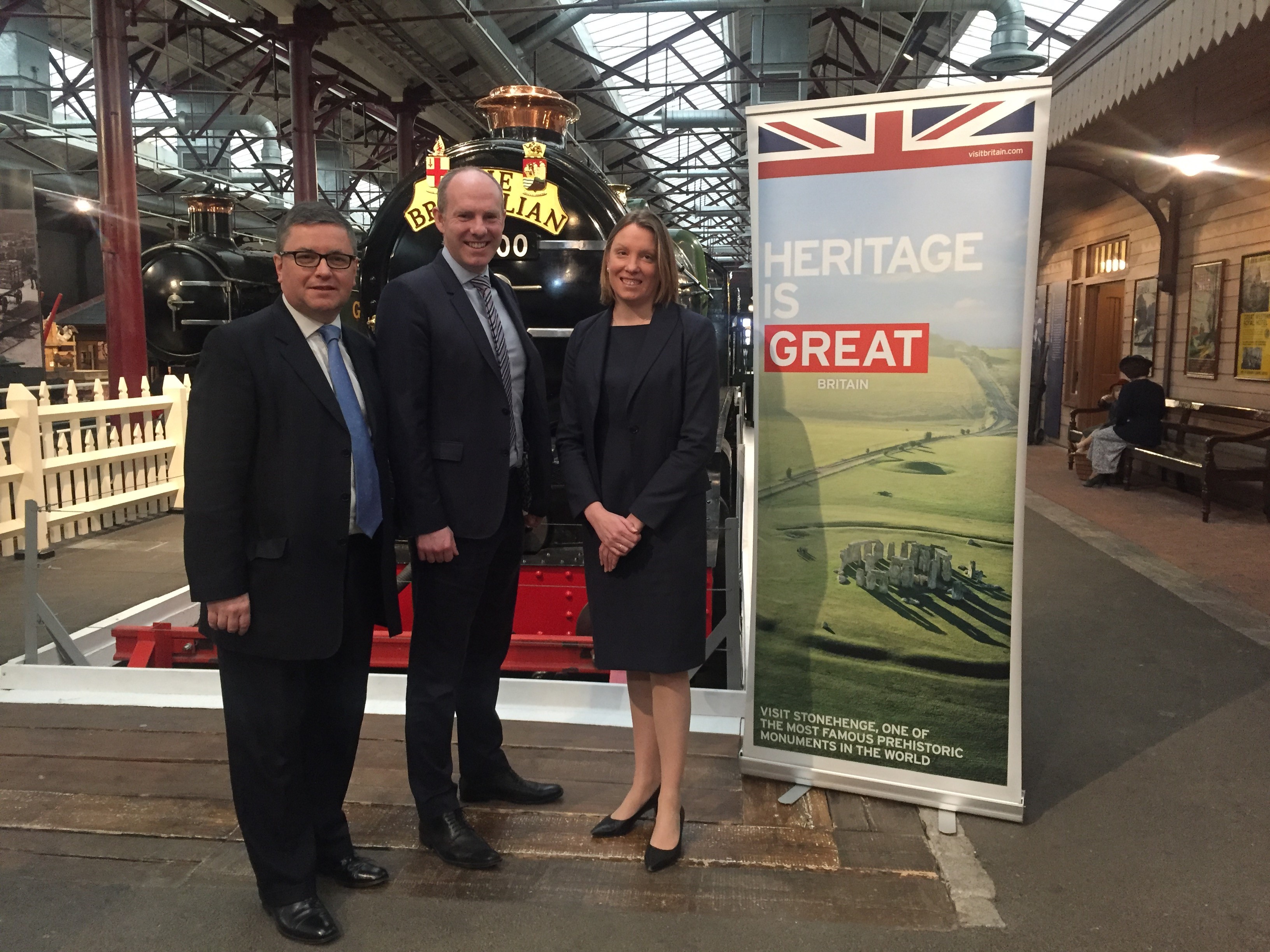 Minister's Visit Showcases Town's Heritage, Major Employers & High Quality Developments