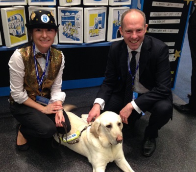 North Swindon MP Pledges Support To Guide Dogs Charity