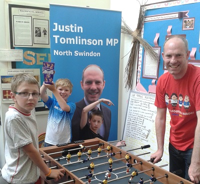 Justin Joins The Fun At St Francis School Fete