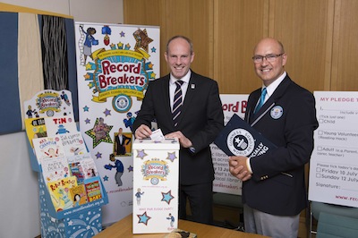 Justin Launches World Record Summer Reading Challenge