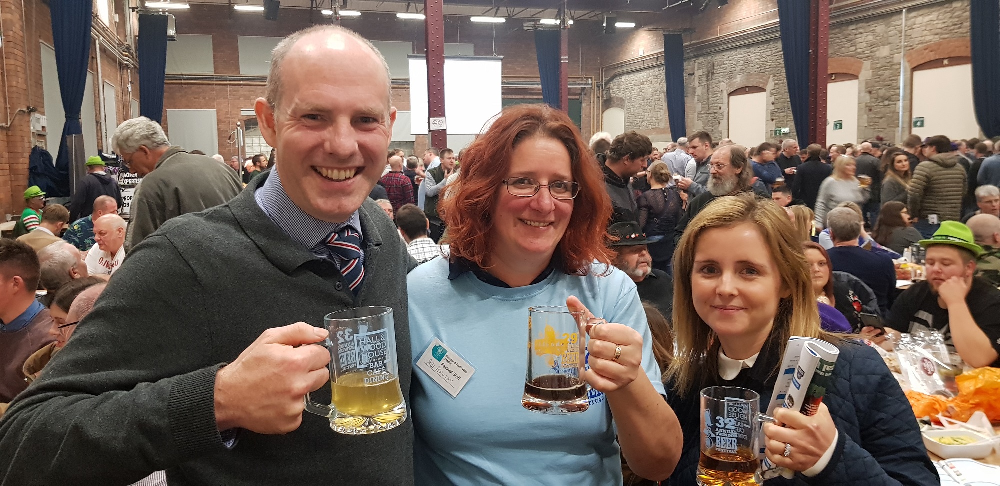 Justin Drinks To Success Of Swindon Beer Festival As Chancellor Freezes Beer Duty Again