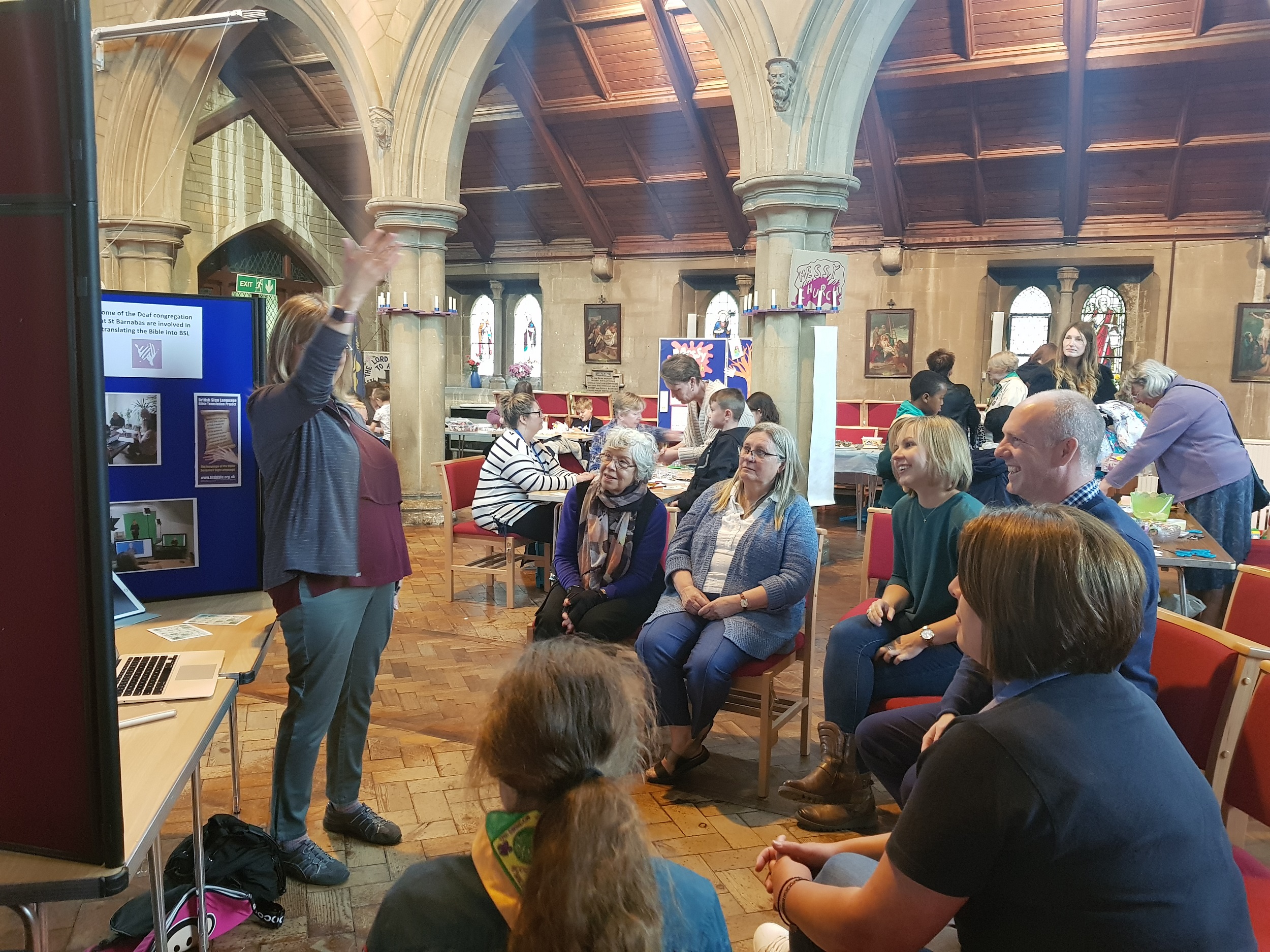 Local MP Visits St Barnabas Church Open Day