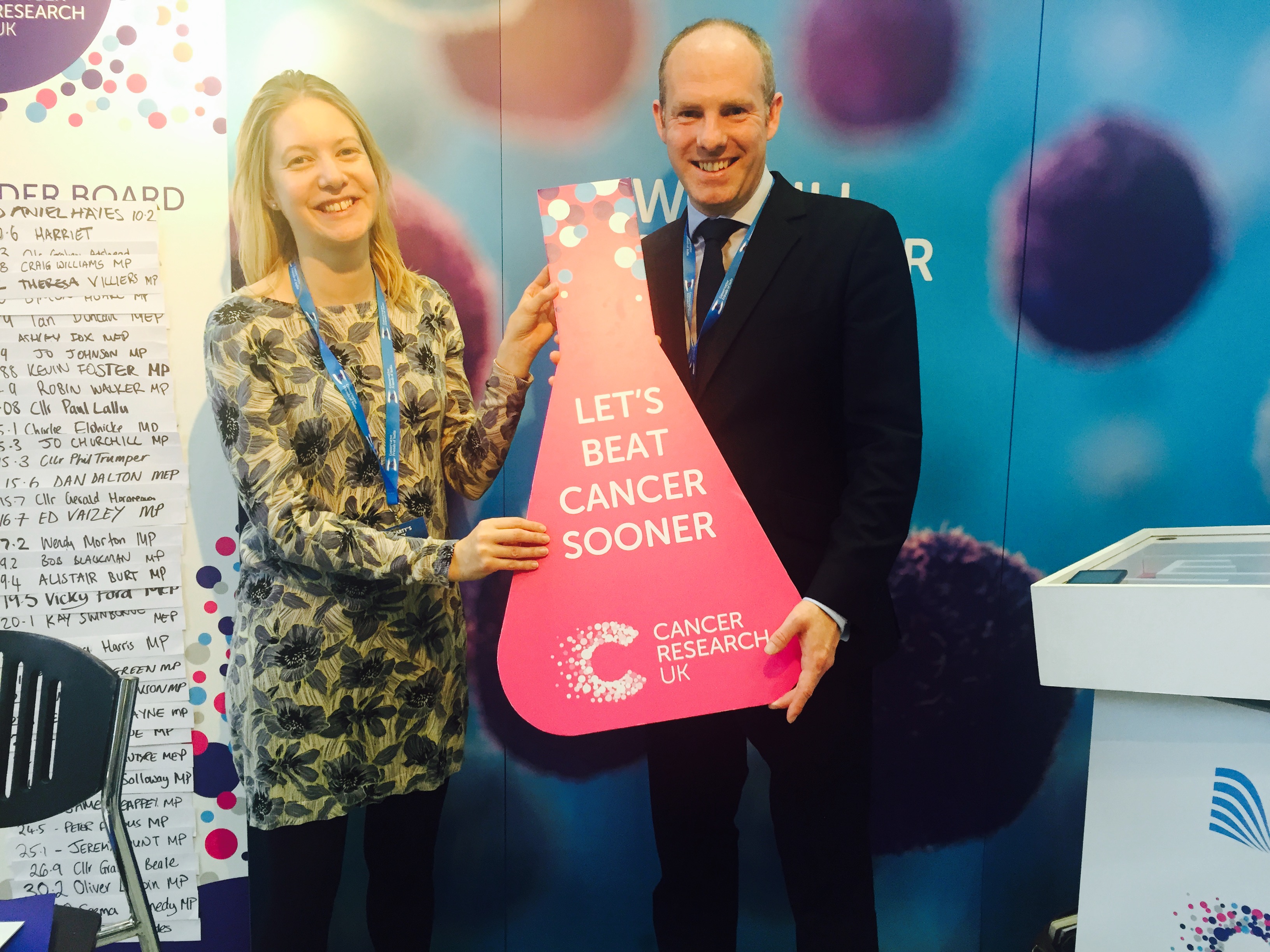 Local MP Supports New Trust For Cervical Cancer Prevention Week