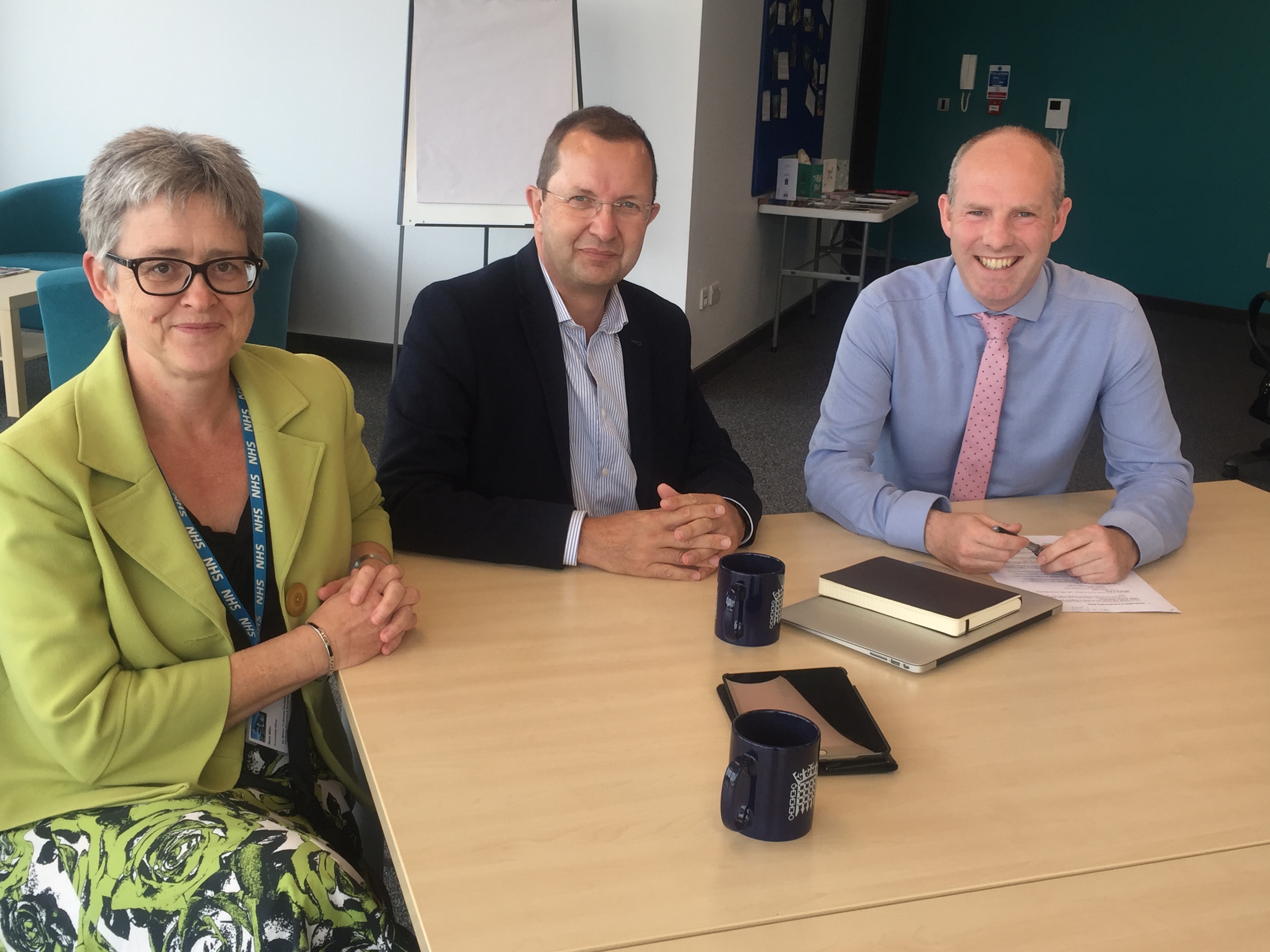 Justin Meets Clinical Commissioning Group For Update On Local NHS Services