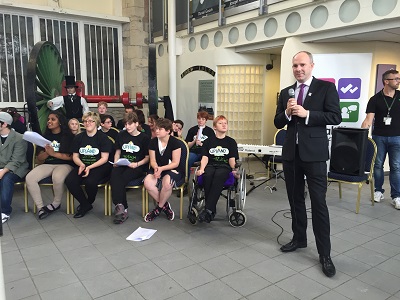 Justin Backs Swindon To Help Halve Disability Employment Gap