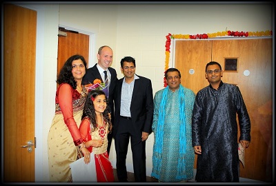 Justin Celebrates Diwali With Swindon Indian Association