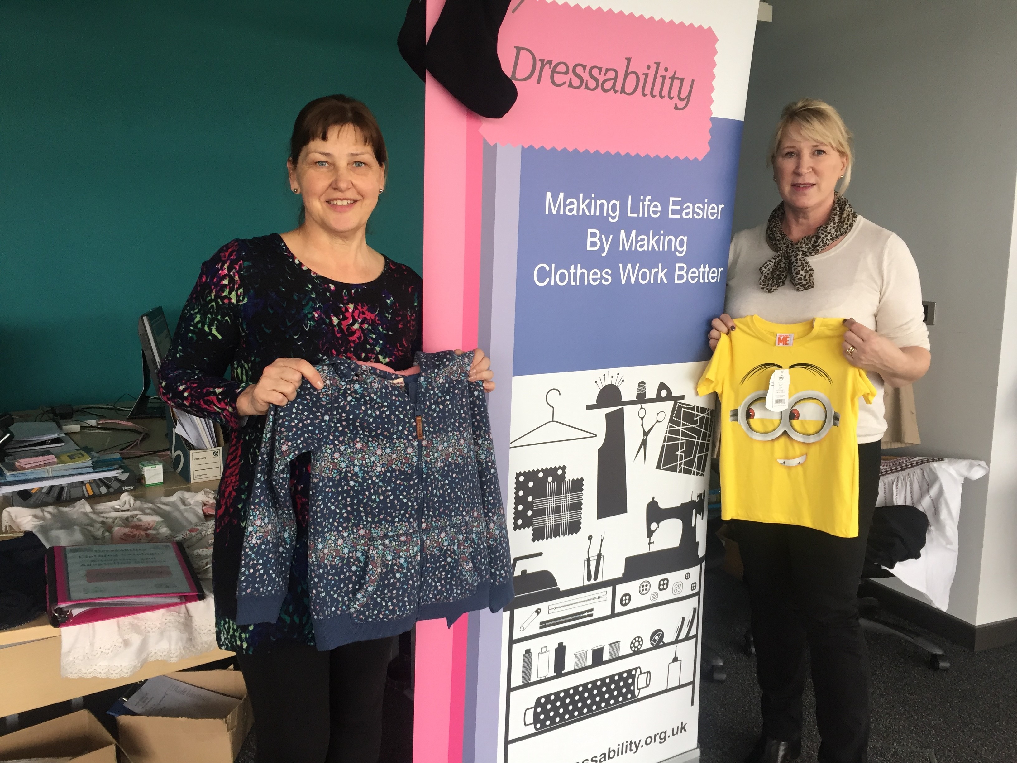 North Swindon MP Welcomes Dressability To Showcase Work At Community Office