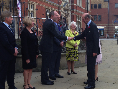 Local MP Joins The Duke of Kent As Swindon Dance Receives Royal Seal Of Approval