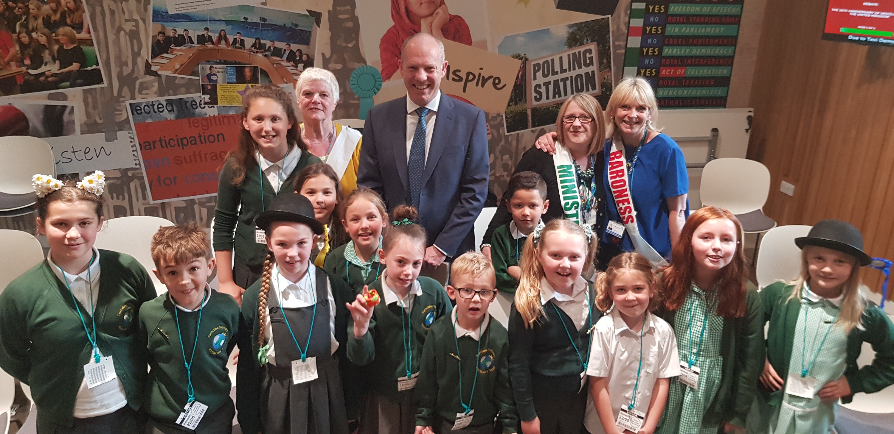 North Swindon MP Welcomes Ferndale School Student Council To Parliament