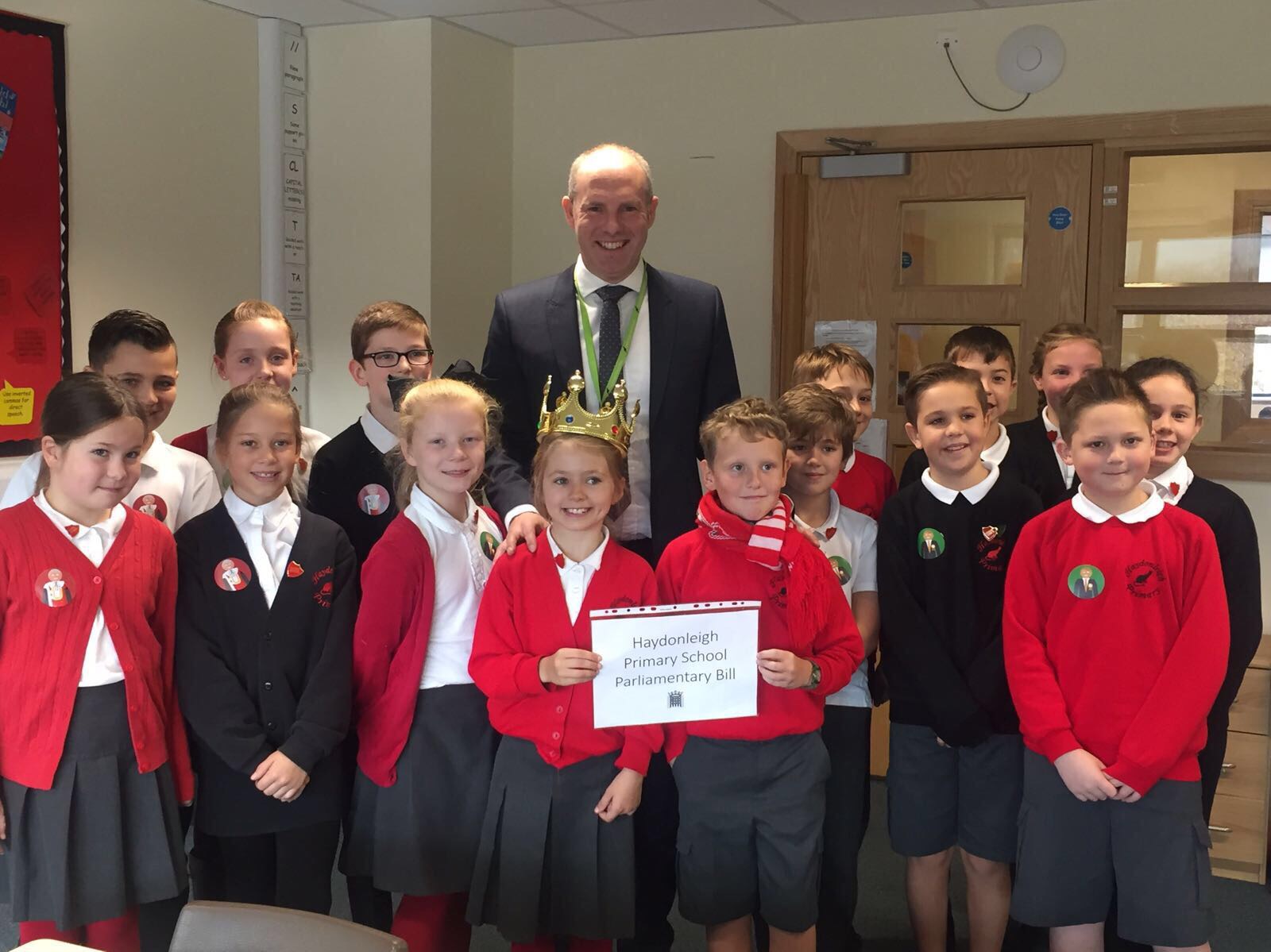 North Swindon MP Kicks Off Parliament Week At Haydonleigh School