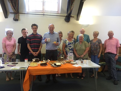 Local MP Supports Highworth Coffee Morning For Prospect Morning