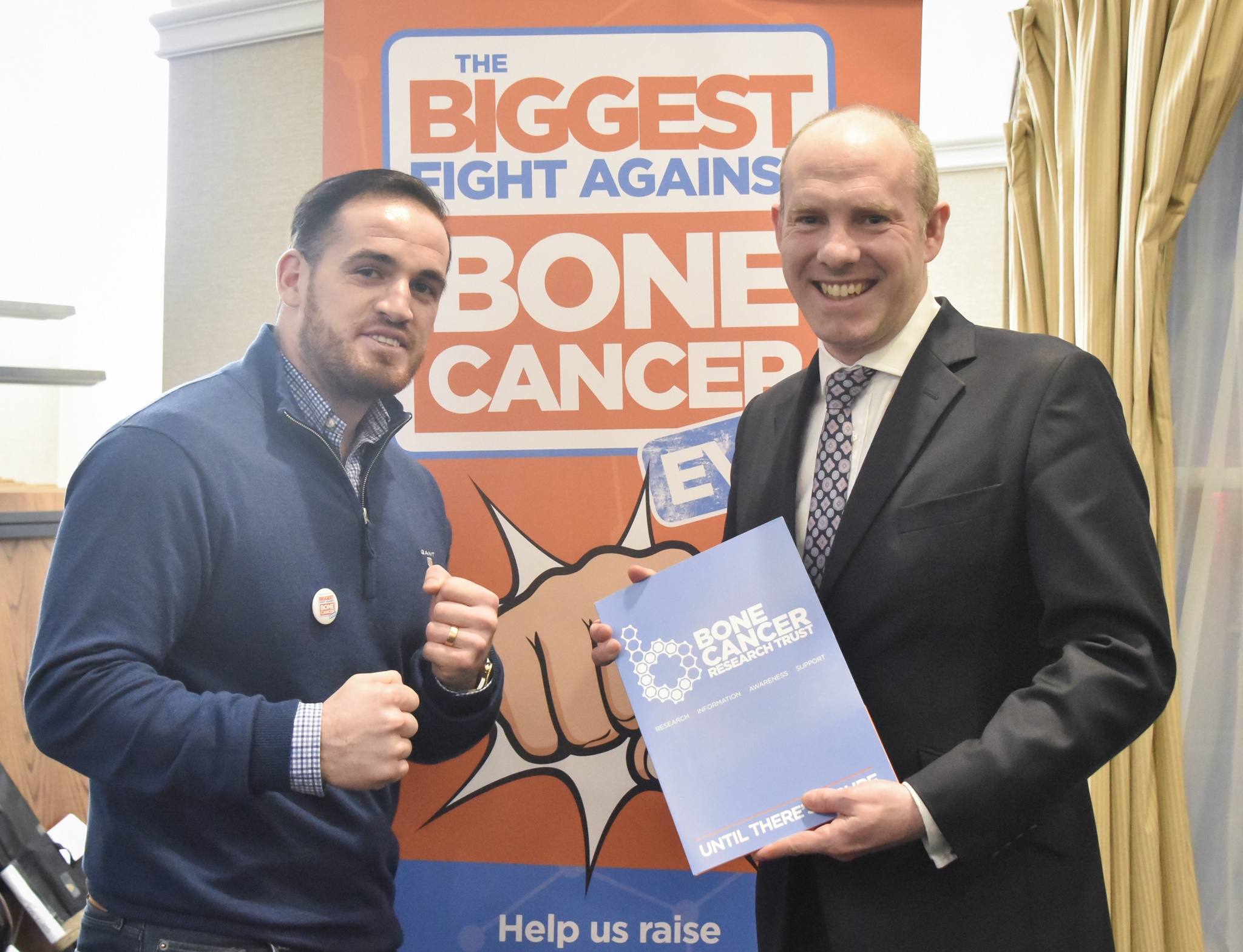 Local MP Backs Bone Cancer Research Trust