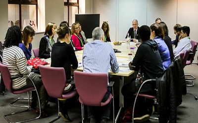 Justin Meets The National Autistic Society To Discuss Halving The Disability Employment Gap