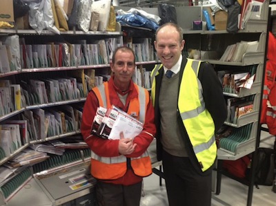 Justin Welcomes New Sunday Opening For Royal Mail Delivery Office