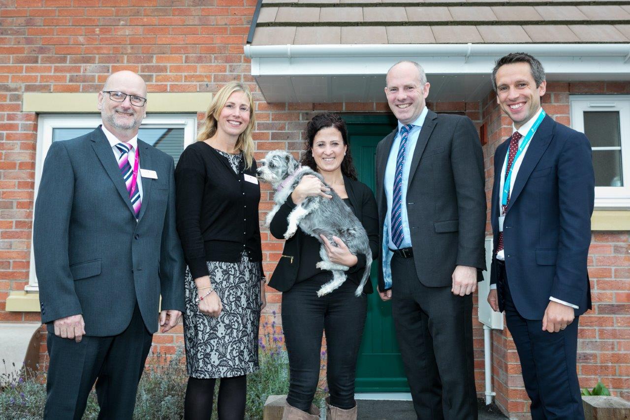 Justin Visits Stonewater Development To See New Shared Ownership & Affordable Rent Properties