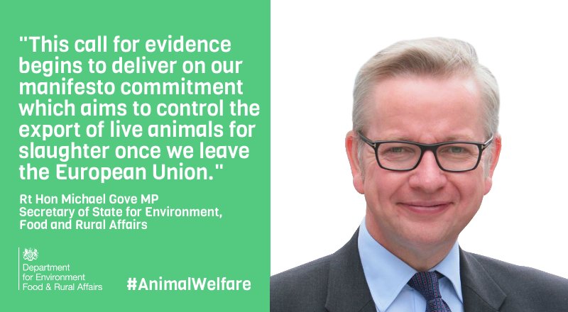 Local MP Welcomes Government Consultation On Banning Live Animal Exports