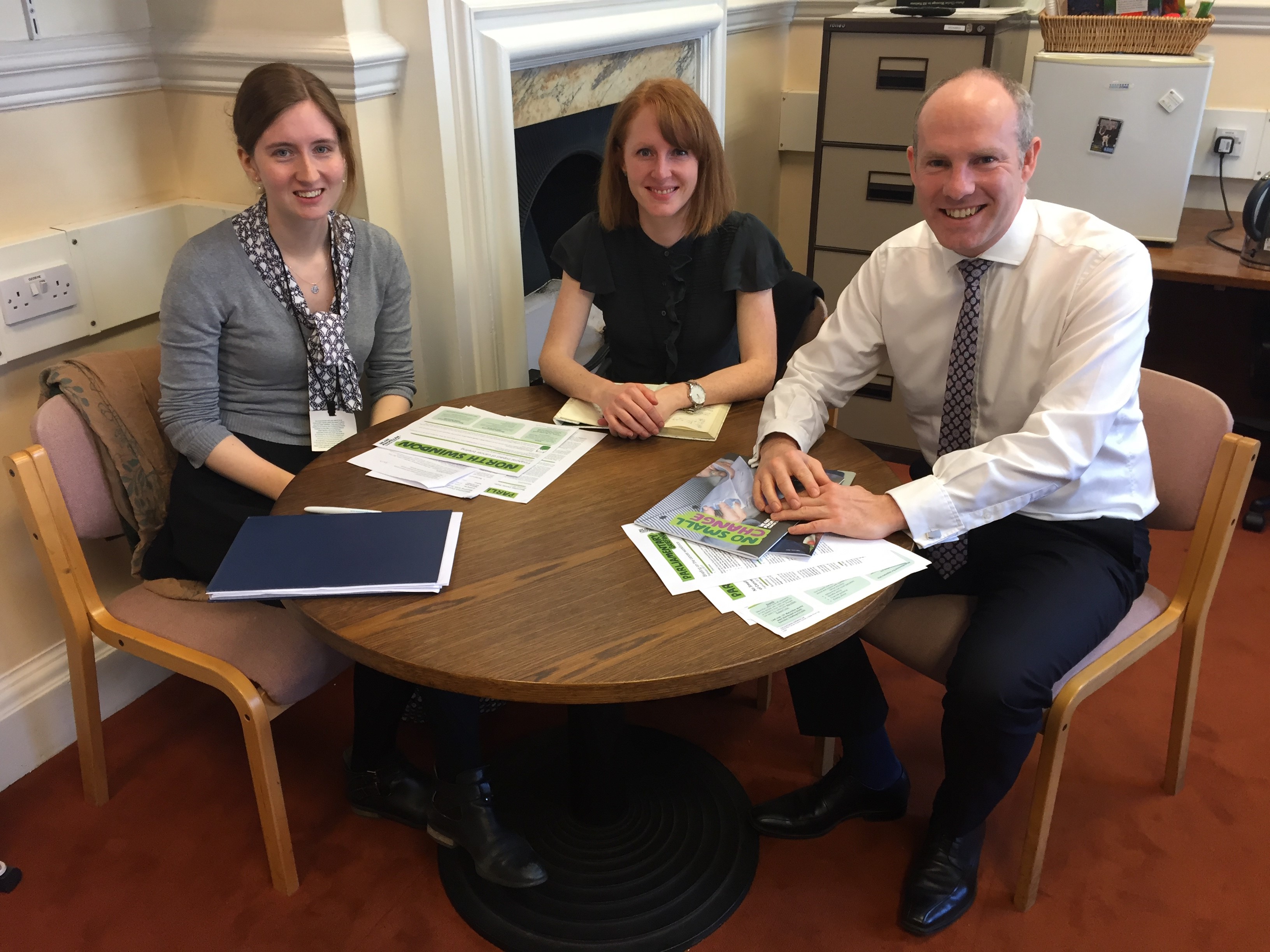 North Swindon MP Meets Macmillan To Discuss Support For People Living With Cancer