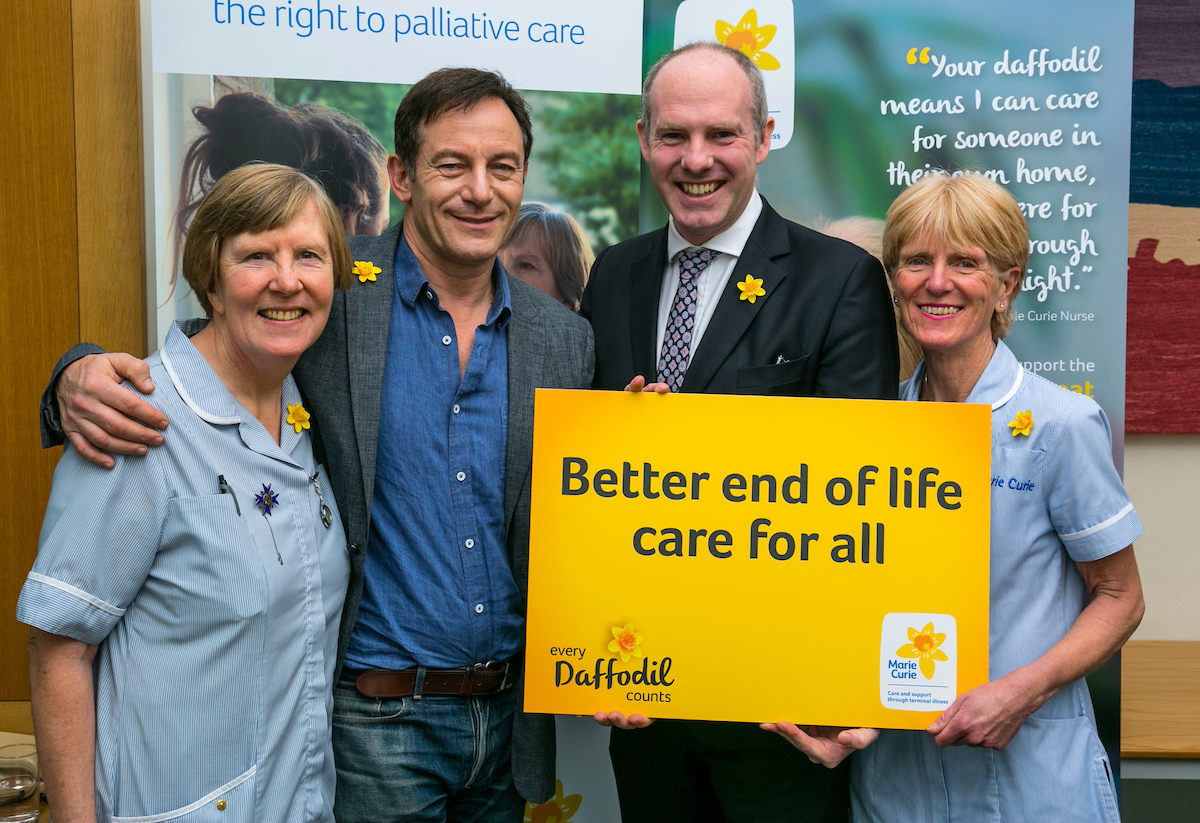 Local MP & Harry Potter Star Join Forces To Support Excellent Marie Curie Daffodil Campaign