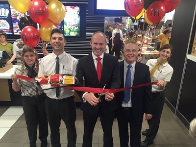 North Swindon MP On Hand To Open Refurbished McDonald's