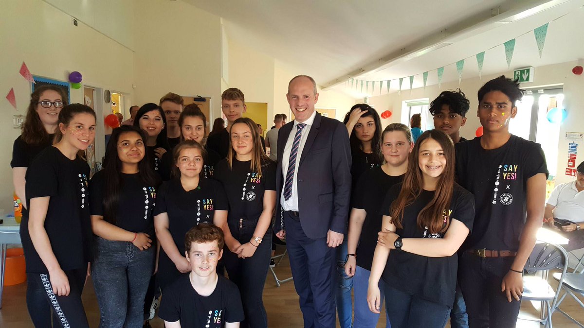 Justin Joins Local Young People Using National Citizen Service To Support Charity