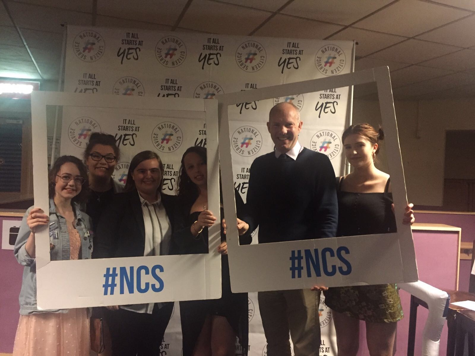 Justin Celebrates Success Of NCS