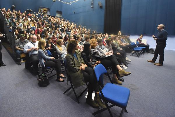 North Swindon MP Speaks To Students About His Unconventional Path Into Politics