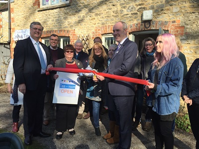 Justin Officially Opens Every Cloud Tea Room In Stanton