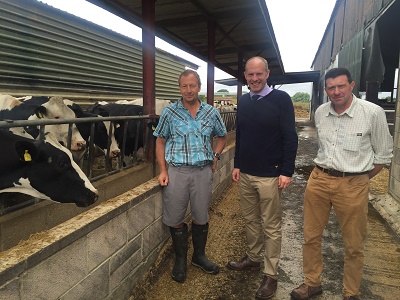 Justin Tomlinson MP Meets Local Farmers