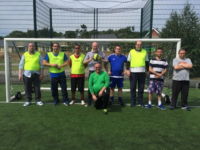 North Swindon MP On Target With 'Be Active' Football With Swindon Mind