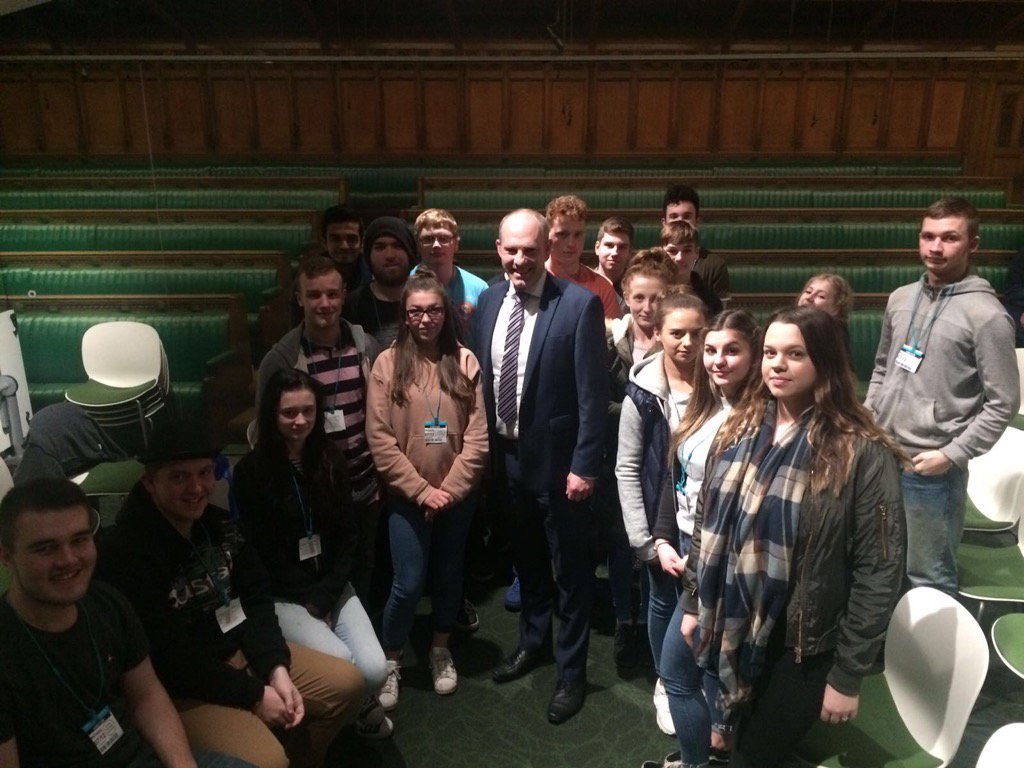 North Swindon MP Encourage Students To Get Involved In Politics