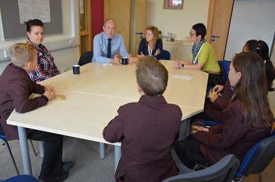 Justin Tomlinson MP Visits Swindon Academy To Hear About Grammar Stream Progress