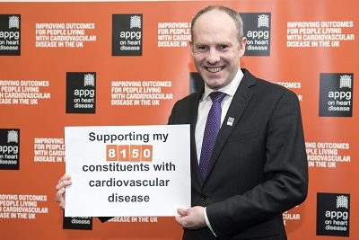 Justin Tomlinson Supports constituents Living With Cardiovascular Disease