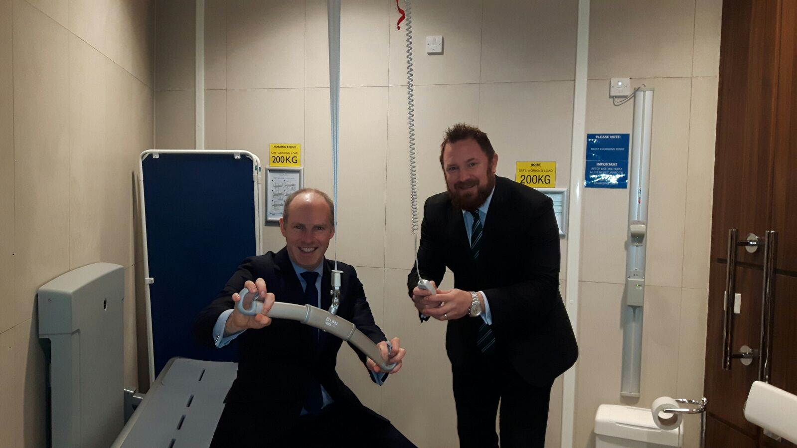 North Swindon MP Welcomes Addition Of New Highly Accessible Restroom