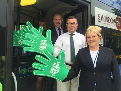 Swindon's MPs Catch The Bus To Support Local Operators