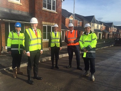 Justin & Toby Visit New Bellway Homes Site At Headlands