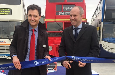 Justin Opens New £3.2 Million Stagecoach Bus Depot