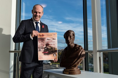 Sir Daniel Gooch Bust Makes Its Way To Orbital Office