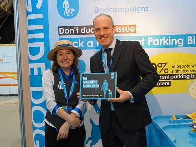 Local MP Re-Iterates His Support For The Excellent Work Of Guide Dogs UK